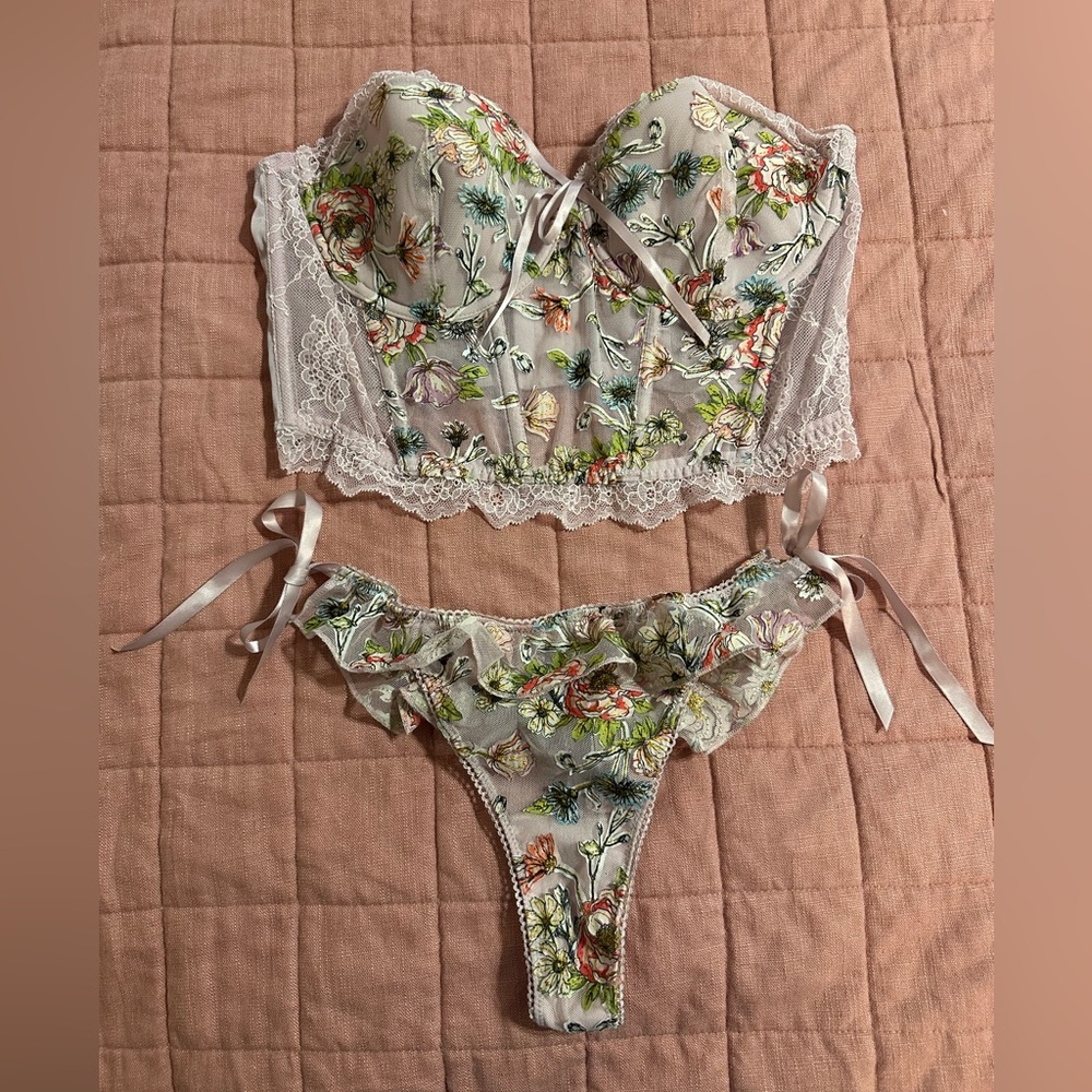 Victoria Secret Corset Set with Bra